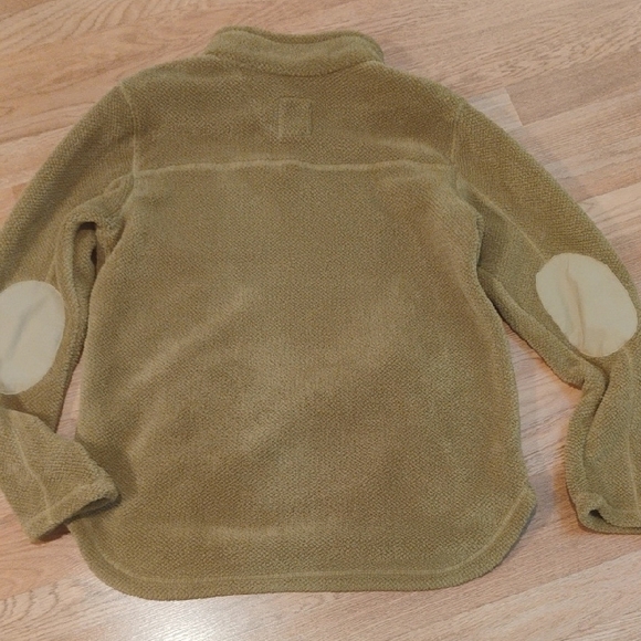 Thread & Supply Men's Zip Up Sweater in Tan - Picture 6 of 7